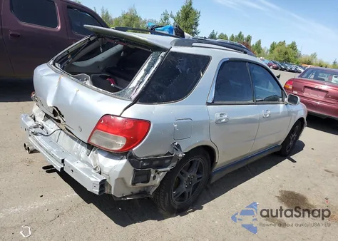 2003 Subaru Impreza Wrx z USA, uszkodzony, nr VIN JF1GG29653G813574